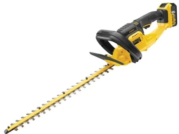 Dewalt Hedge Trimmer 18V C/W 1 X 5AH BATT - Main image