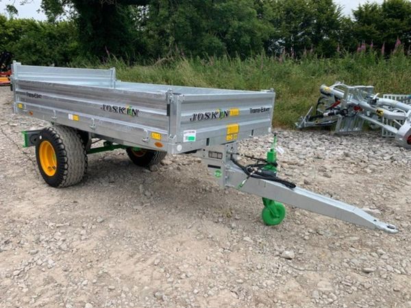 JOSKIN 11' X 6' (4T) DROPSIDE TRAILER - Main image