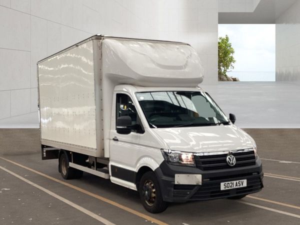 VERY RARE 2021 VW CRAFTER 177 BHP 5.0T LUTON - Main image