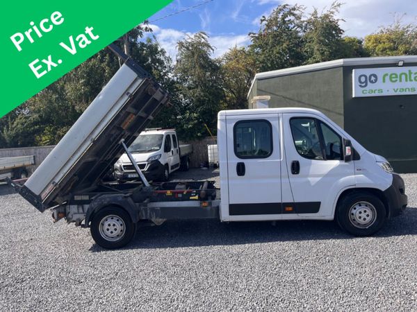Fiat Ducato C/Cab 3 Way Tipper 2.3L 130BHP - Main image