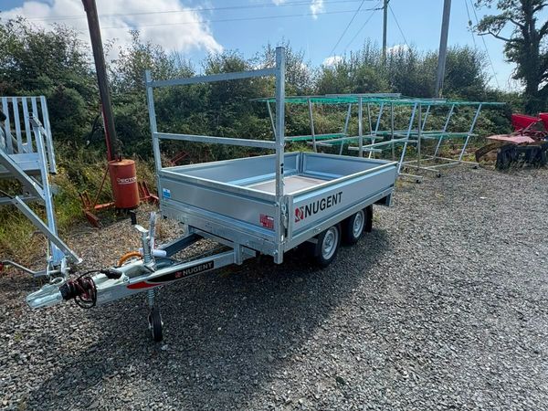 New Nugent 8x5 Flat Bed Trailer - Main image
