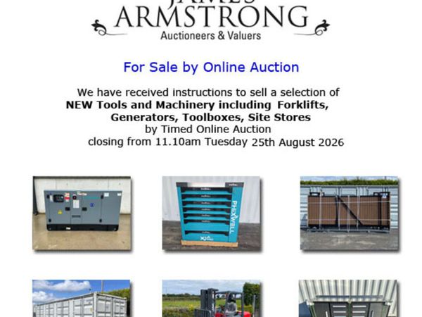 Online Auction **Tuesday 25th August** - Main image
