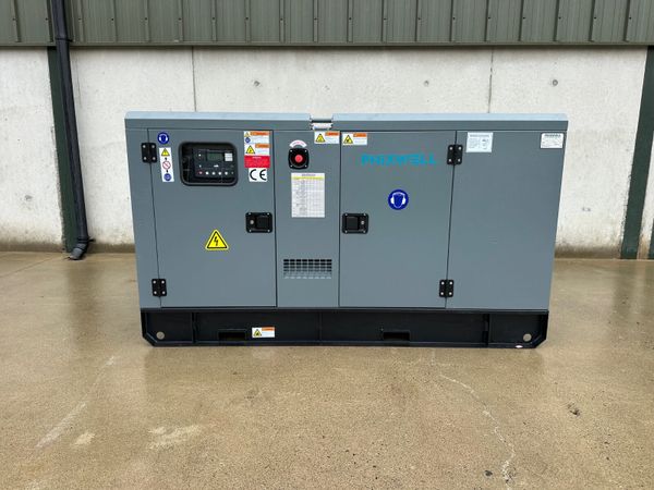 New 45kW Silent Generator **Online Auction** - Main image