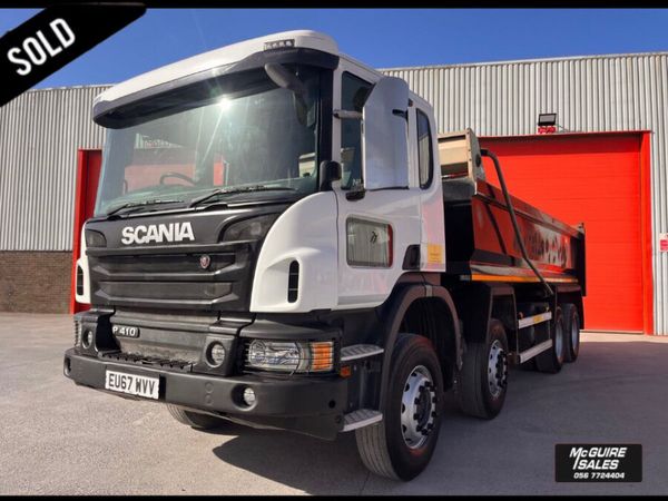 2017  Scania P410 XT 8x4 Tipper - Main image