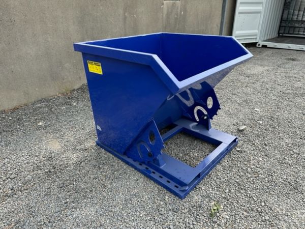 New 1CY Forklift Tipping Skip **Online Auction** - Main image