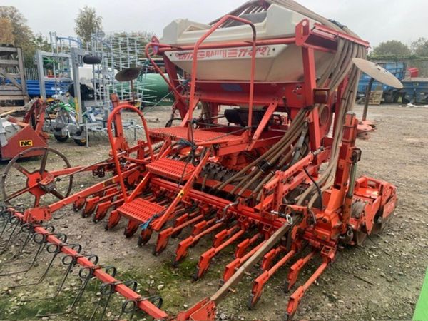 KUHN HR3003 P/HARROW + RAUCH PNEUMATIC AIR DRILL - Main image