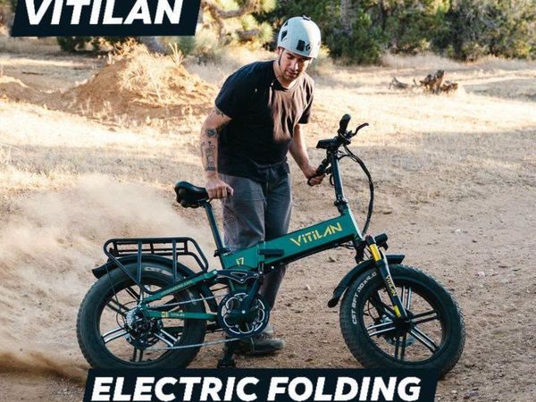 VITILAN I7 High Performance electric folding bike - Main image