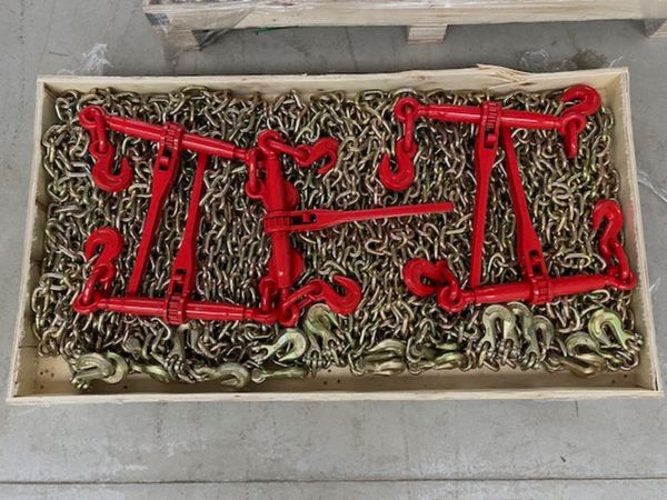 New Ratchet Binders & Chain Set **Online Auction** - Main image