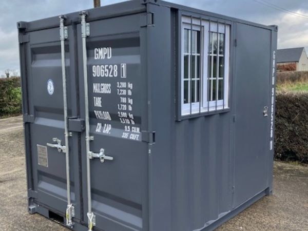 New 8ft Secure Site Office **Online Auction** - Main image
