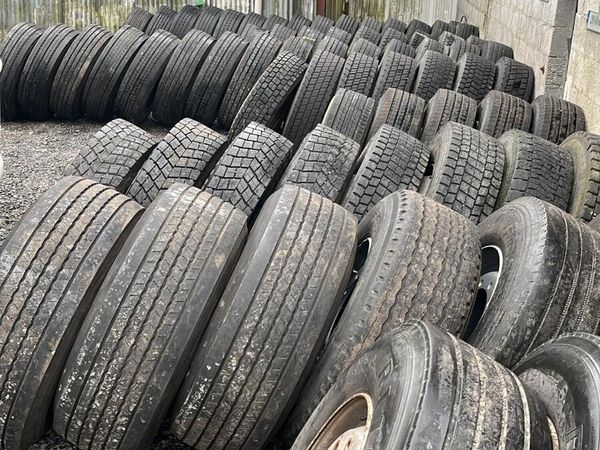 USED TRUCK TYRES - Main image