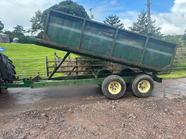 Tipping trailer 13ft x 6ft 6” twin axle - Main image