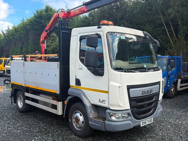 2017 DAF LF150 7.5Ton Dropside with Rear Crane - Main image