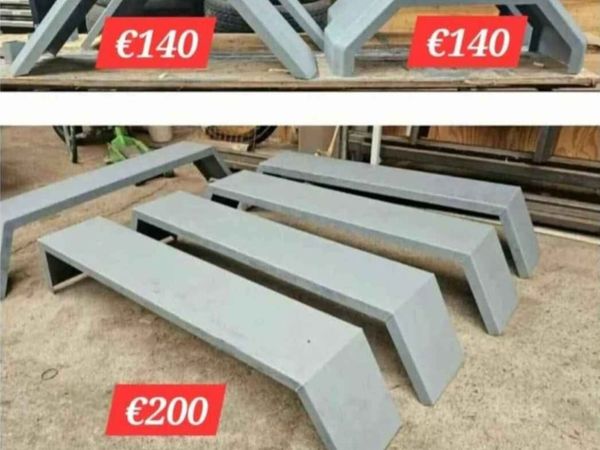 Car trailer mudguards - Main image