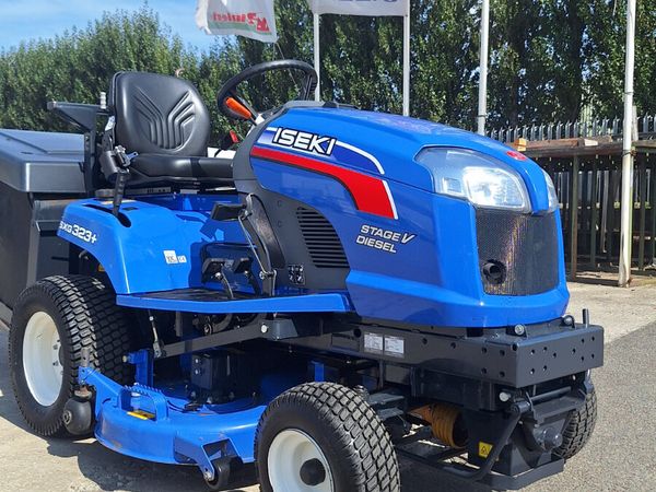 Iseki SXG 323 low dump ride on mower - Main image
