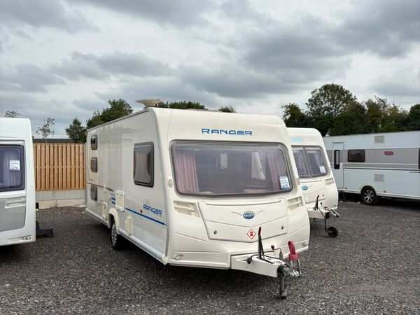 Bailey 6 Berth Fixed Triple Bunkbed Caravan - Main image