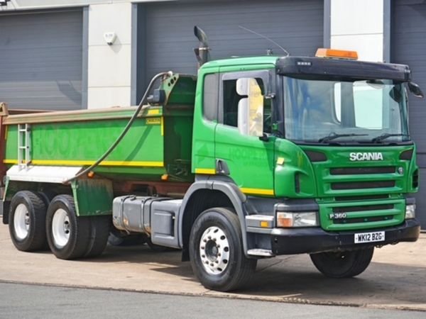 2012 SCANIA P360 6X4 STEEL BODY TIPPER - Main image