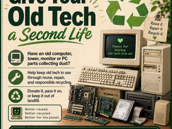 Wanted OLD PC's for Recycling - Main image
