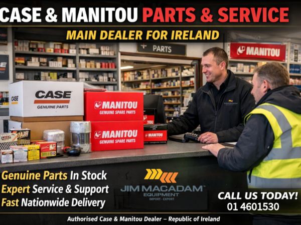 Genuine Manitou & Case Spare Parts - Main Dealer - Main image