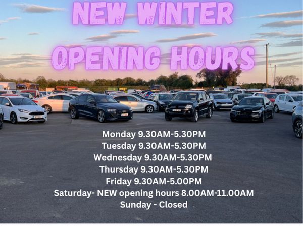 **Open Saturdays 8AM-11AM** - Main image
