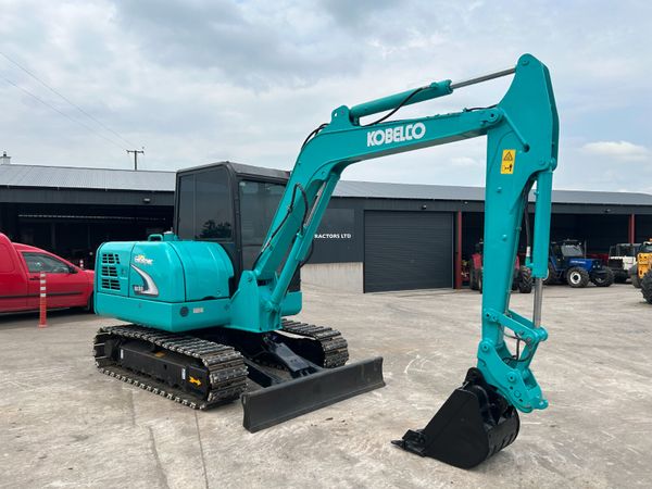 2017 Kobelco SK 60-8 C/W Rubber Track Pads - Main image