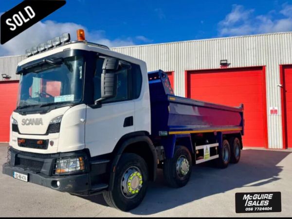 2019 Scania P410 XT 8x4 Tipper - Main image