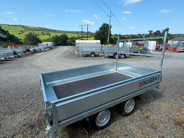 New Nugent 8x5 Flat Bed Trailer - Main image
