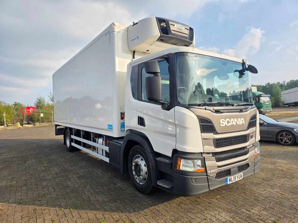2019 Scania P250 4X2 with 25ft fridge body - Main image