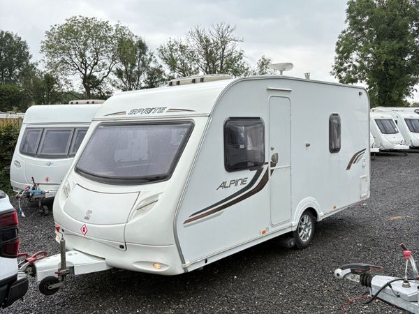 Swift Sprite alpine 4 berth caravan - Main image