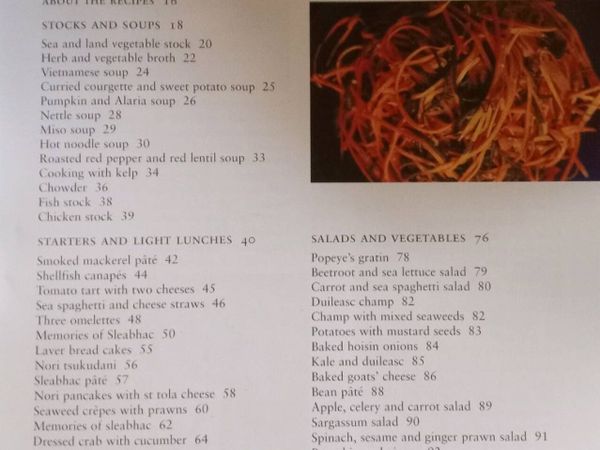 Prannie Rhatigan Irish Seaweed Kitchen Book for sale in Mayo for