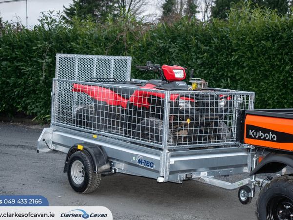 M-Tec 7ft4" x 4ft 4" Quad Master Trailer - Main image