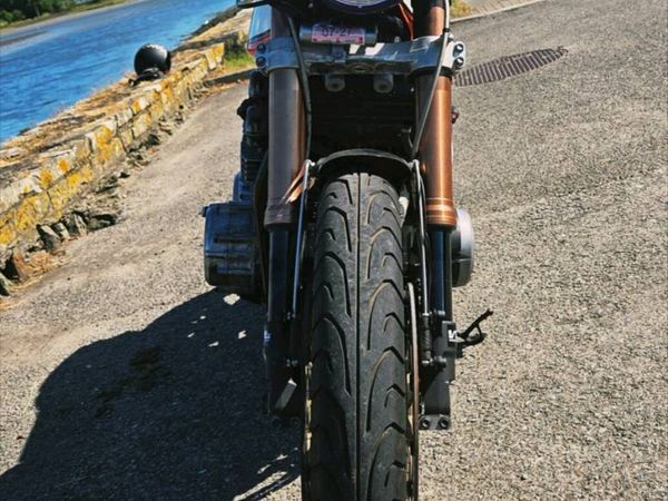 Yamaha XS 750 modified. - Main image