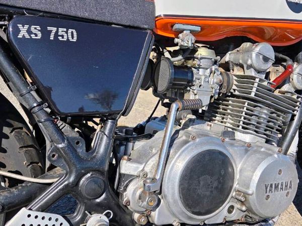 Yamaha XS 750 modified. - Main image