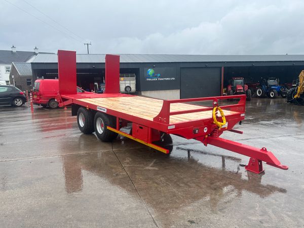 New 8 Tonne / 18FT JNC Low Loader C/W Bale Wedge - Main image