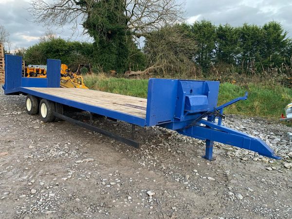 16T LOW LOADER/BALE TRAILER 27'- CAN BE SEEN IN CO - Main image