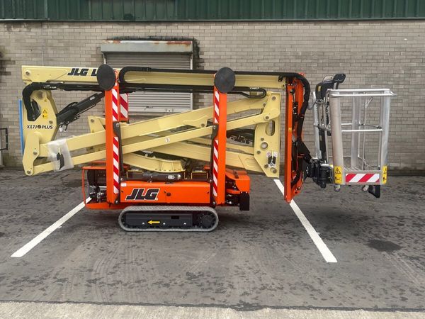 New JLG X17J Plus Compact Crawler Boom Lifts - Main image