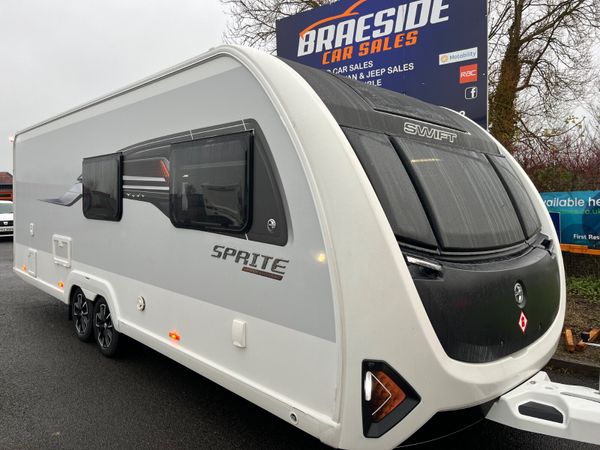 2025 SWIFT EXCLUSIVE GRANDE 8FT 6/7 BERTH EXTRAS!! - Main image