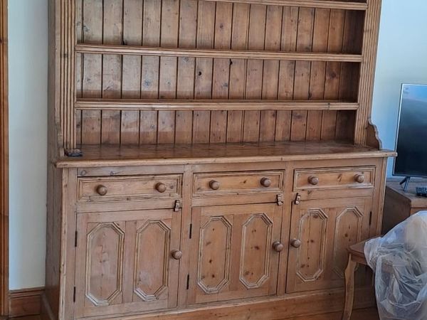 Antique Irish pine dresser - Main image