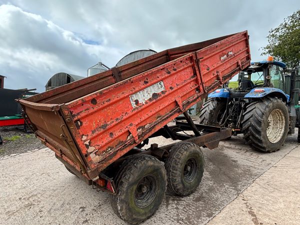 Tipping trailer 13ft x 7ft 6” dropsides - Main image