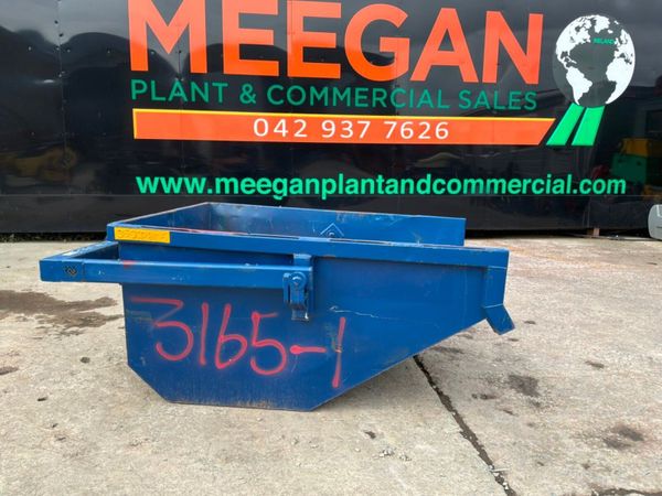 2019 Conquip 1500 litres builders rubble boat skip - Main image