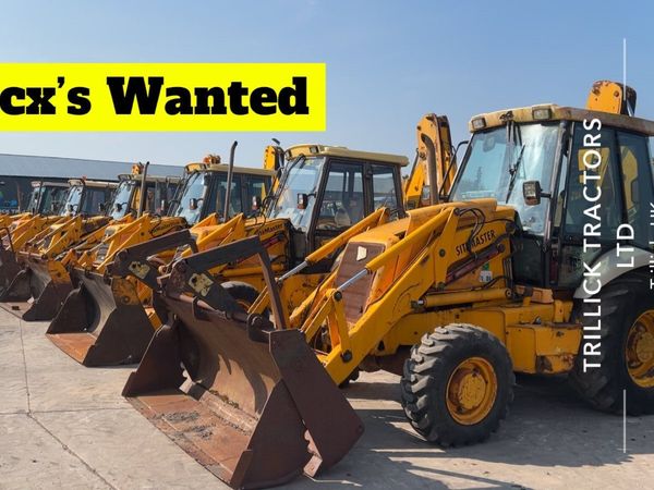 JCB 3CX's Wanted - Main image