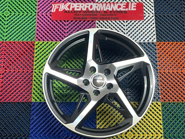 18” rivers grey 5x112 alloy and tyres - Main image