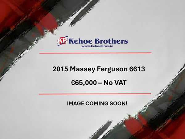 2015 Massey Ferguson 6613 - €65,000 - No VAT - Main image