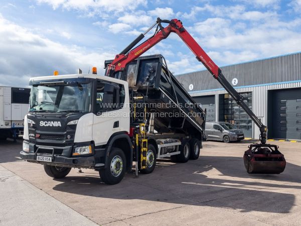 2020 SCANIA P370 XT TIPPER GRABS - Main image