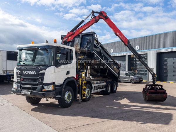 2020 SCANIA P370 XT TIPPER GRABS - Main image
