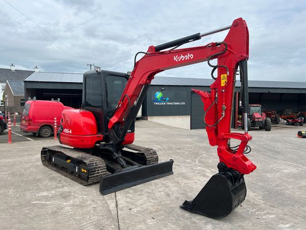 2017 Kubota U55-4  C/W Thumb Grab - Main image