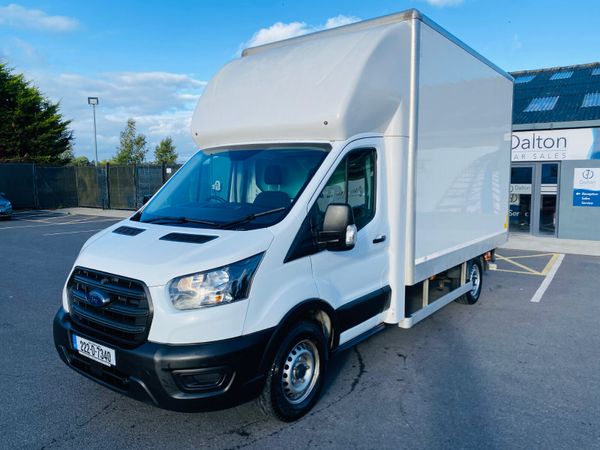FORD TRANSIT 350L BOX BODY + TAIL LIFT 2022 (222) - Main image