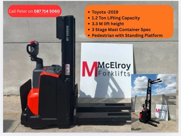 Toyota electric pallet trucks - Main image