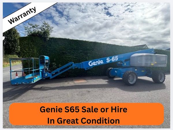 Genie S65 Boomlift - Main image