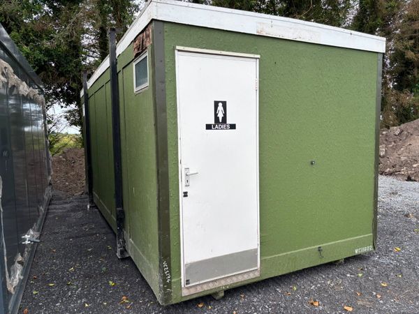 Portable toilet block cabin - Main image