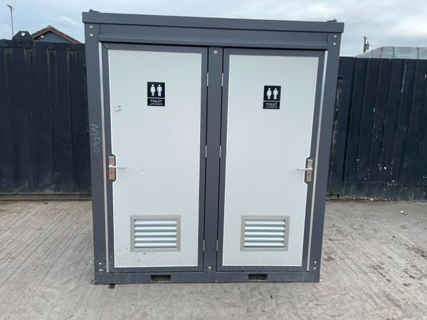 Double Toilet Block – Site Welfare - Main image